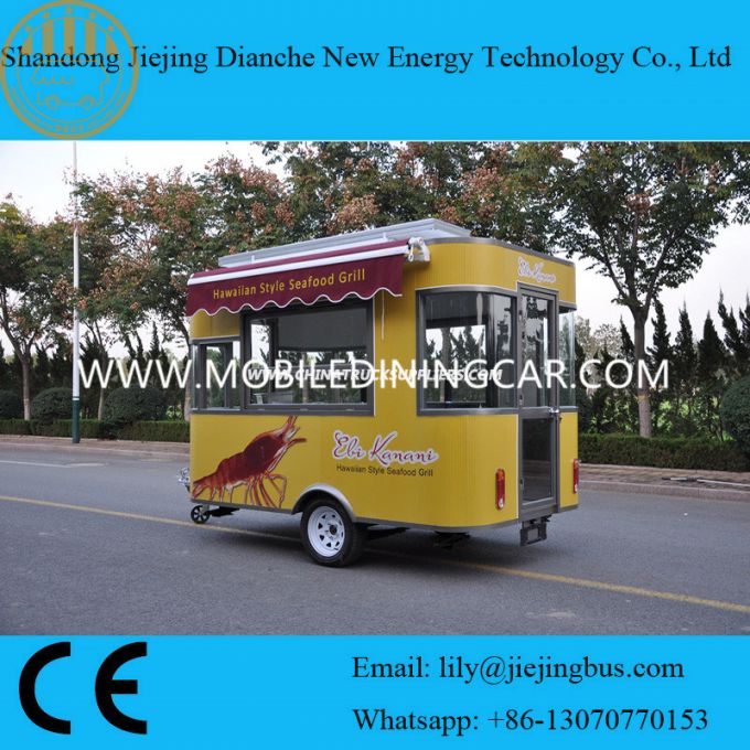 China Electric Mobile Food Cart with High Quality 