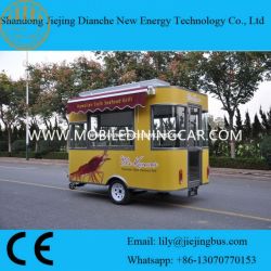 China Electric Mobile Food Cart with High Quality