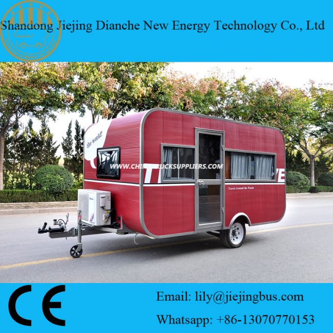 Hot-Selling Customized Mobile Camping Food Caravan for Sale with Ce 