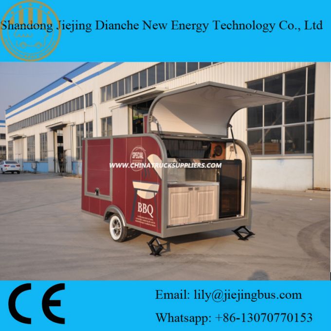 Automatic System Mobile Kitchen Trailer Hot Sale 