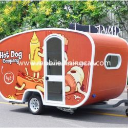 Multi-Functional Mobile Food Cart for Sale