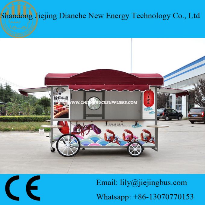 Ce Approved Mobile Concession Trailer for Selling All Kinds of Food 