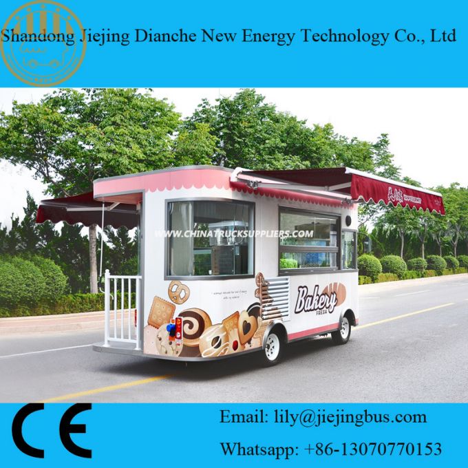 Ce Approved Battery Operated Insulated Catering Trucks for Sale 