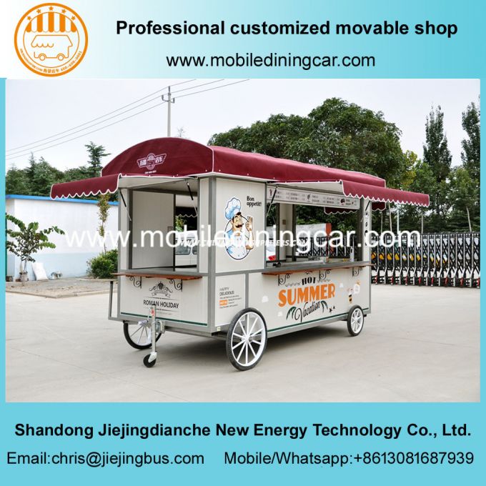 Customized Vending Movable Food Truck of Jiejing 