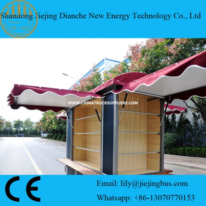 Ce Approved Jiejing Dianche Mobile Food Trailers for Selling Snacks 