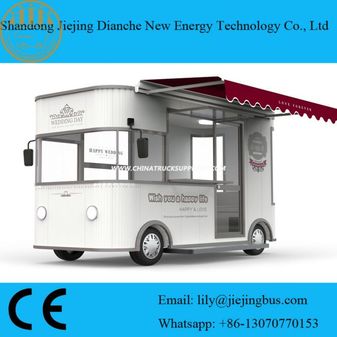 2018 New Fashionable Food Vending Trucks on Sale 