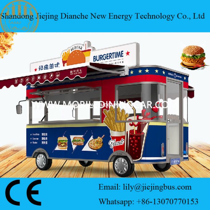 Blue Color Brand New Taco Truck Prices with Ce 