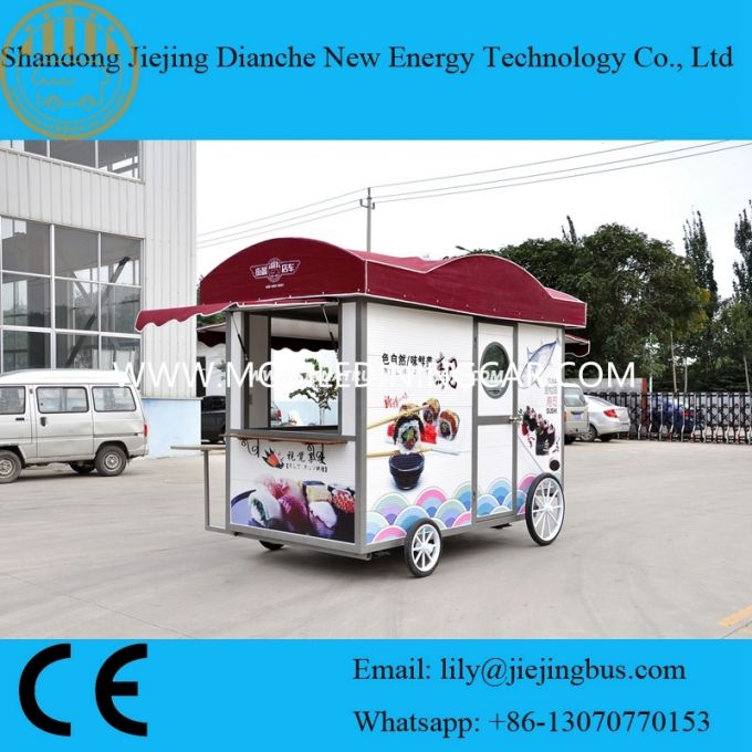 China Popular Beautiful Outlook Mobile Catering Trailer for Sale (CE) 