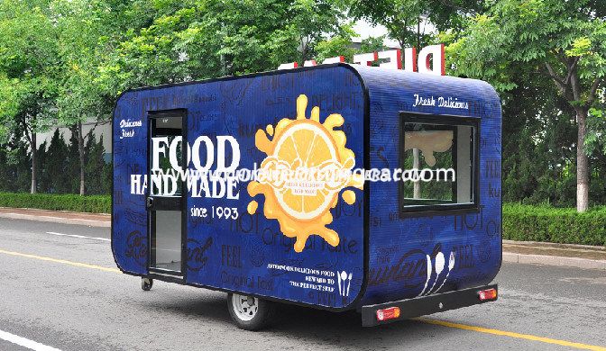 Brand New Fully Equipped Food Trailer for Sale in Good Condition (CE) 