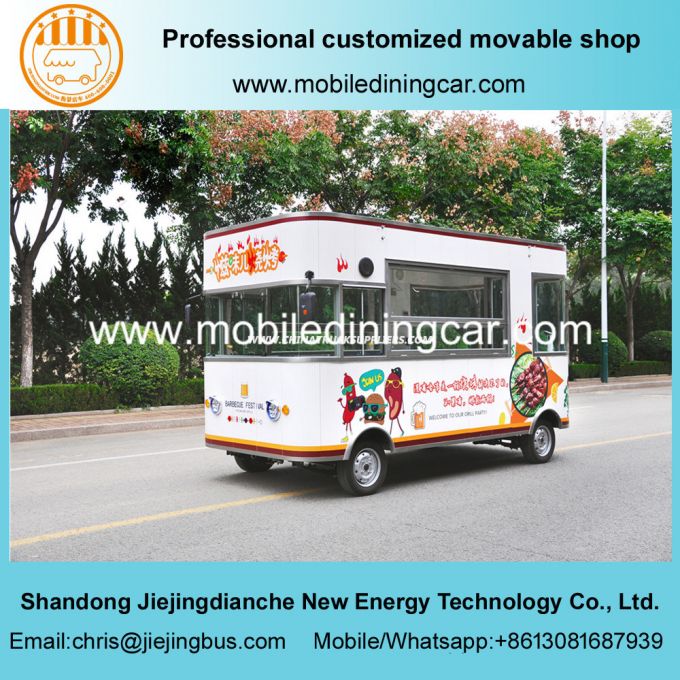 Good Quality Food Cart with Kitchen Equipment for Sale 