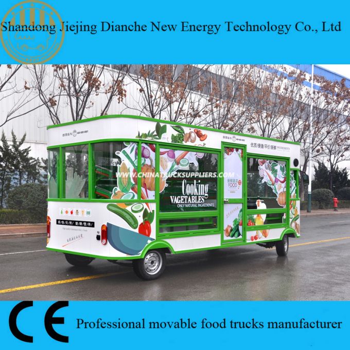 Vegetable and Fruit Food Service Trucks for Sale (CE) 