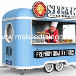 Fully Equipped Concession Trailers with Beautiful Design for Sale