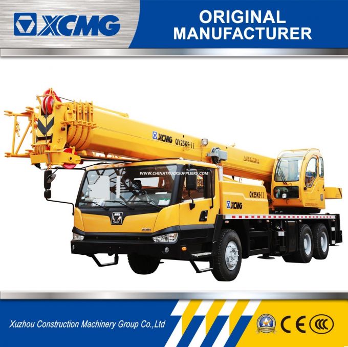 XCMG 25ton Truck Crane for Sale of 2017 New Mobile Crane 