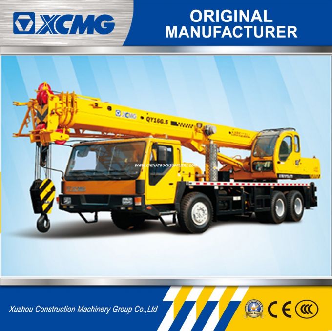 XCMG Original Manufacturer 16ton Qy16g. 5 Mini Hydraulic Truck Crane 