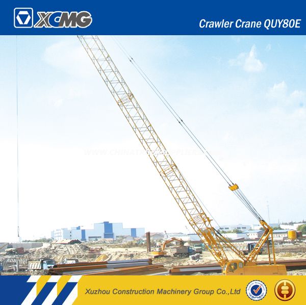 XCMG Official Manufacturer Quy80e Crawler Crane 