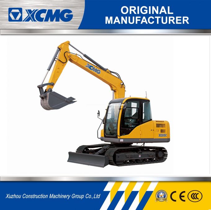 XCMG Official 8 Ton Xe85c Excavator with Isuzu Engine 