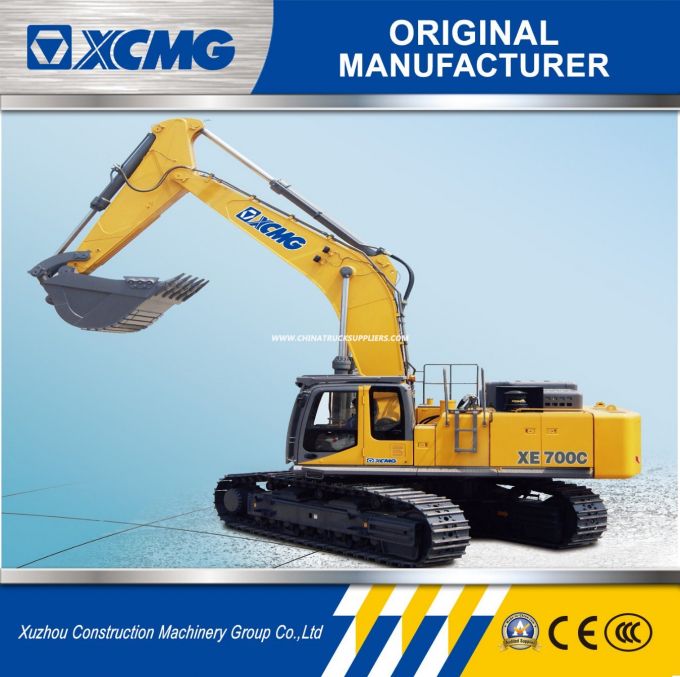 XCMG Official XE700C 70Ton Crawler Excavator (More Models for Sale) 