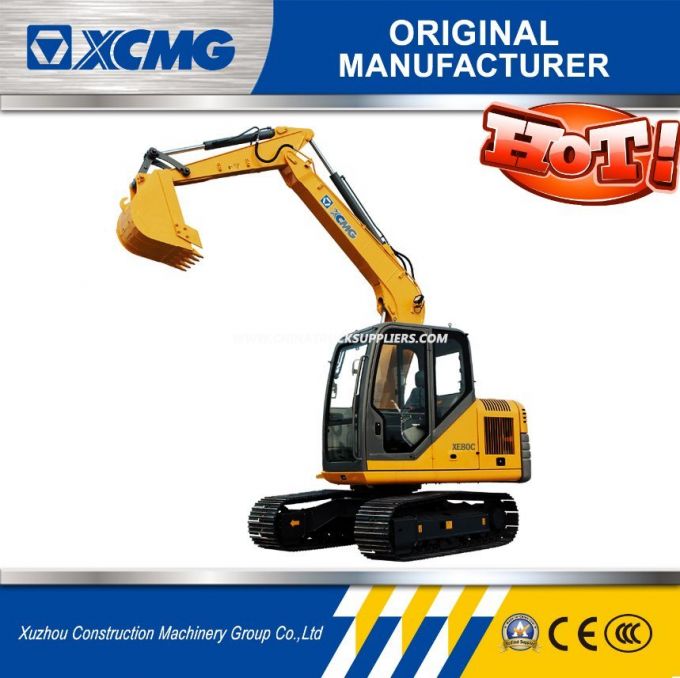 XCMG Xe80c Hydraulic Remote Control Excavator 