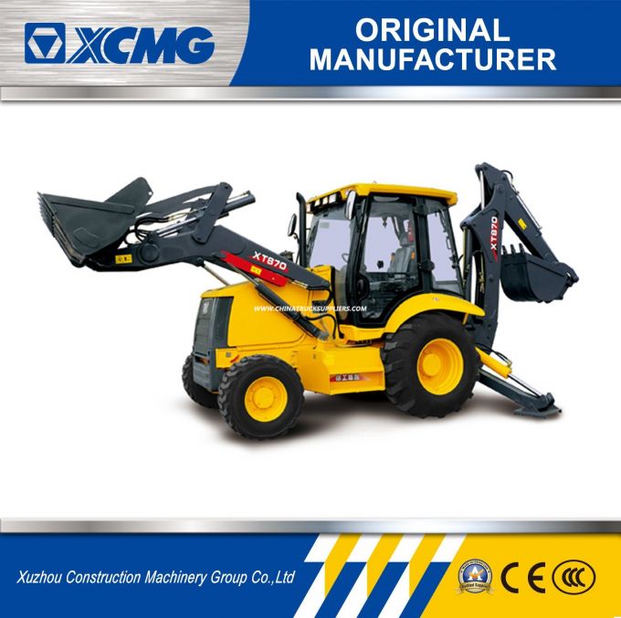 XCMG Official Original Manufacturer Xt870 Small Backhoe Loader for Sale 