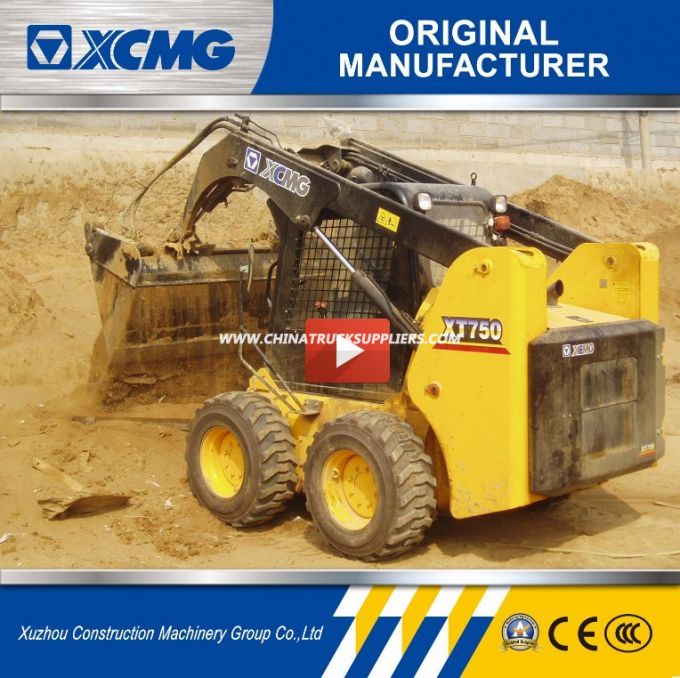 XCMG Official XT750 Skid Steer Loader (More Model for Sales) 