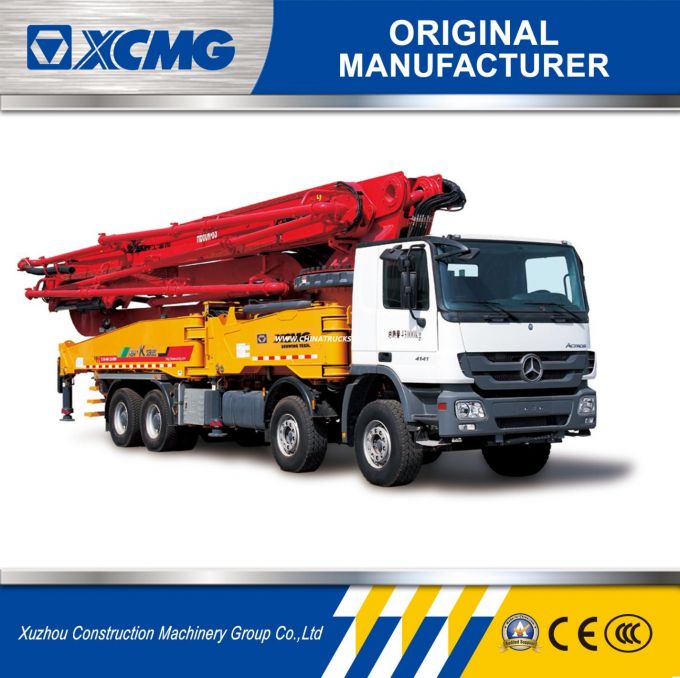 XCMG HB60k 60m Trcuk Mounted Concrete Pump Price 