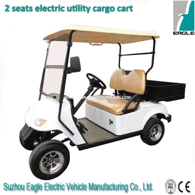 Utility Golf Car, 2 Seats with Steel Cargo Box, Eg2029h 