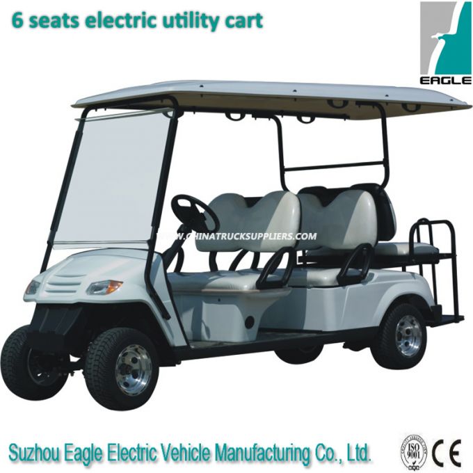 Electric Utility Car (EG2049KSZ, 6-Person, with The Rear Flip-Flop Seat) 