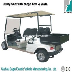 Utility Golf Buggy, 4 Seats with Steel Cargo Bed (EG2049H)