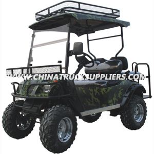 Electric Lifted Golf Cart as Hunting Buggy 