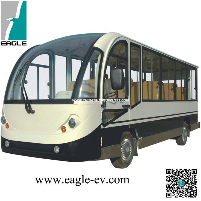 Electric Mini Bus, with Closed Hard Door, 14 Seats, CE Certificate 