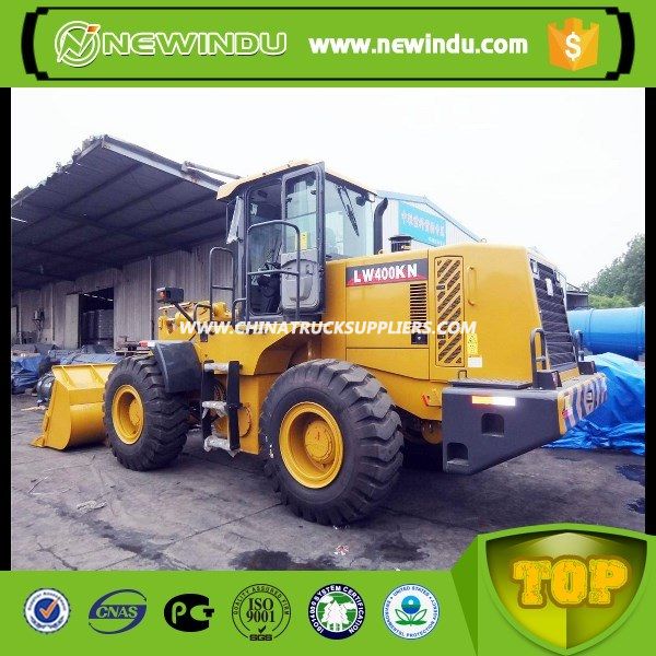 Earthmoving Equipment Front 4 Ton XCMG Wheel Loader Lw400K 