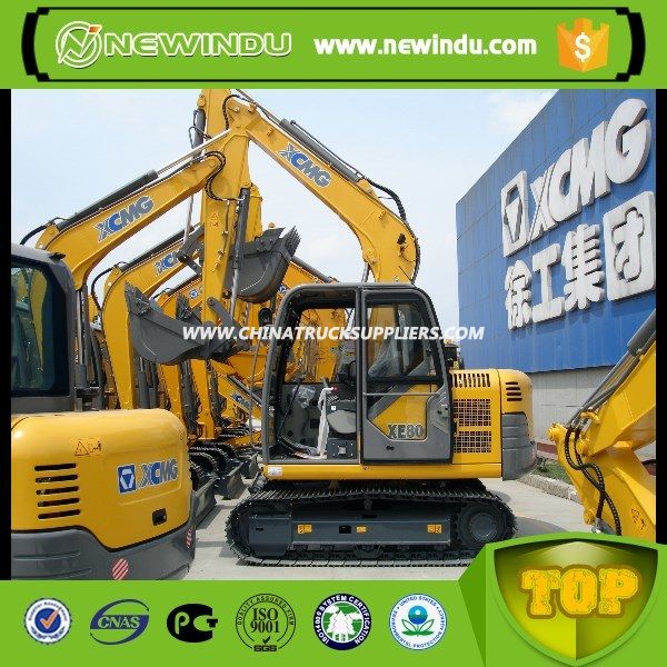 High Efficient Small Hydraulic Xe80 Xcm Excavator Construction Machinery 