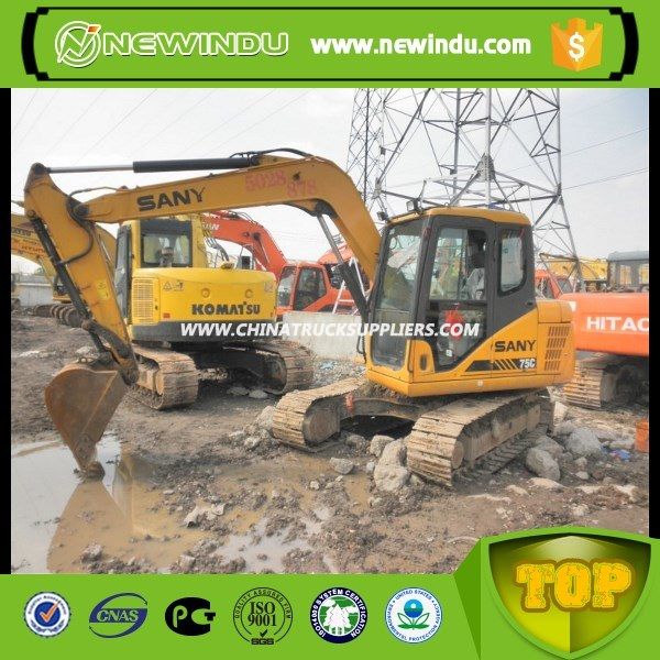 China Mini 7.5ton Excavator Sany Sy75c Excavator with Good Price 