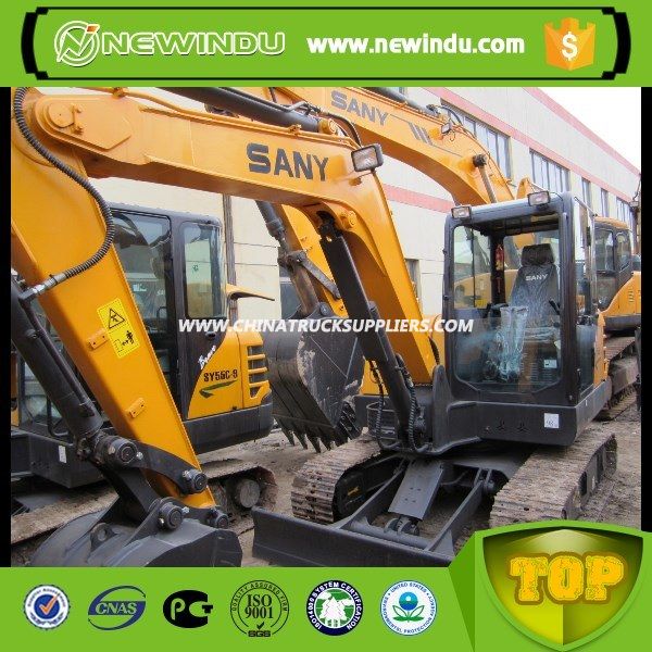 Chinese Hot Sale Sany Mini Excavator Sy75c Price Construction Machinery 