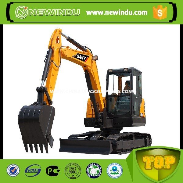 High Efficiency Mini Small Sy60c Excavator Prices for Sale 