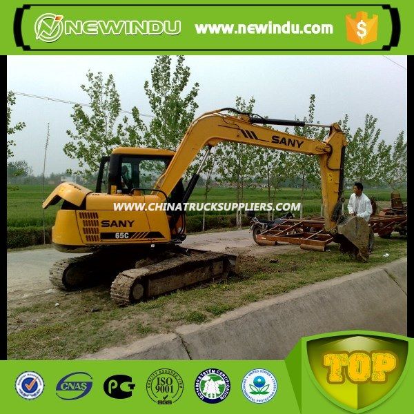 6.5ton Sy65c China Hydraulic Excavator Price 