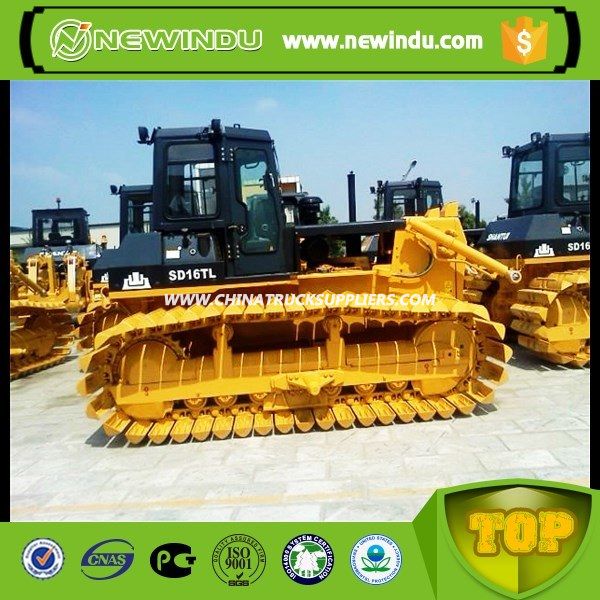 Small SD16tl Shantui 160HP Crawler Bulldozer for Sale 