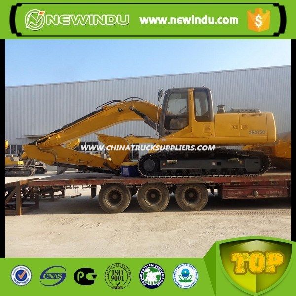 Cheap Price 20 Ton Xe215c Excavator with Rock Bucket 