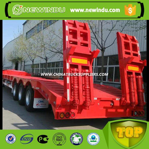 New 3 Axles/4 Axles 80 Ton Semi Trailer Flat Bed 