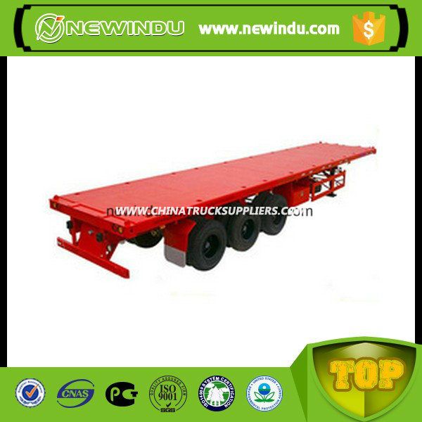 20FT/40FT Container Platform Semi Trailer 