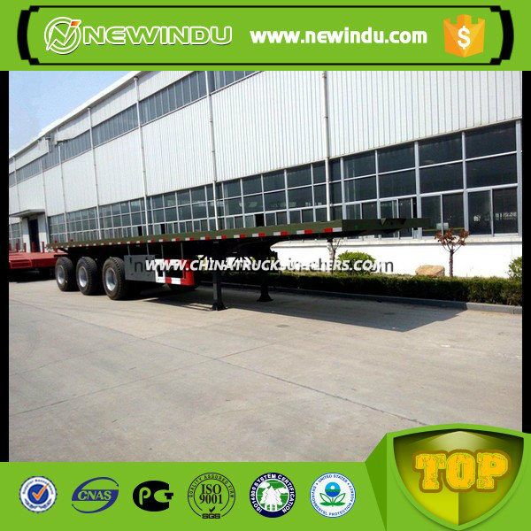 Multifunctional Chinese 3 Axles 60 Ton Low Bed 