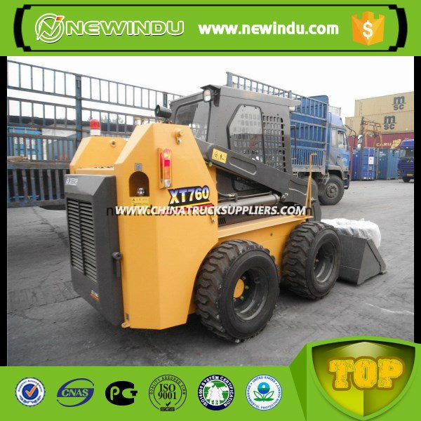 China XCMG Xt760 Skid Steer Loader 