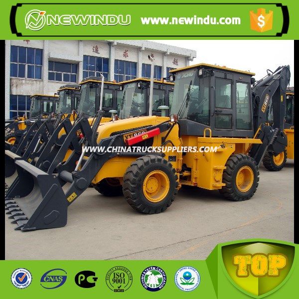 China Small Road Construction Xt860 Backhoe Loader 