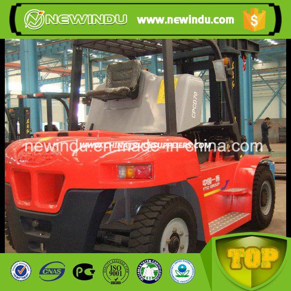 China Cheap Lifting Yto Forklift Machine Cpcd70 Price 