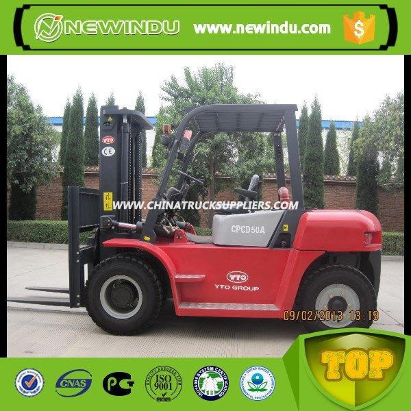 Yto 5ton Electric Cpcd50 Forklift for Sale 