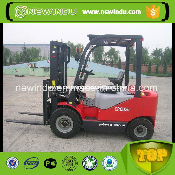 Lifting Equipment Yto Forklift Cpcd15 Price for Sale 