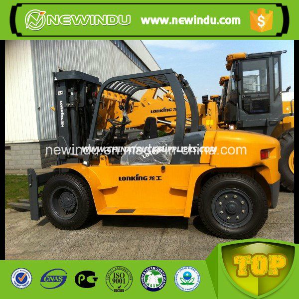 Medium New Lifting Lonking 10t Diesel Forklift Machine LG100dt 