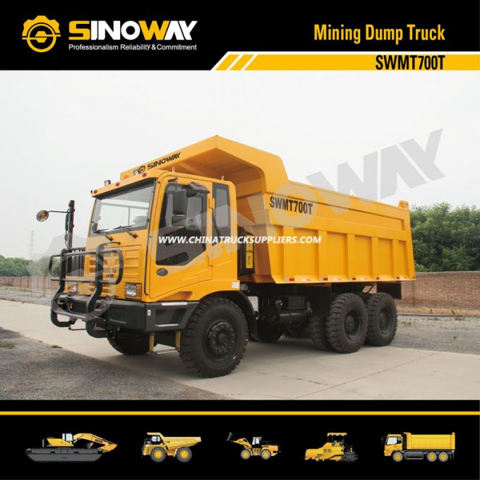 Mining Dump Truck with 70 Ton Loading Capacity 