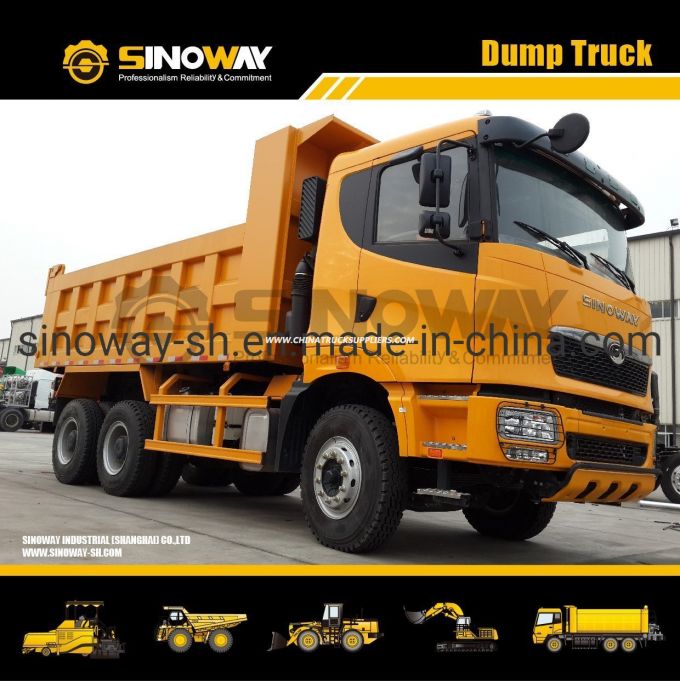 25 Ton Chinese Tipper Truck, 6X4 Dump Truck, Cummins Engine 