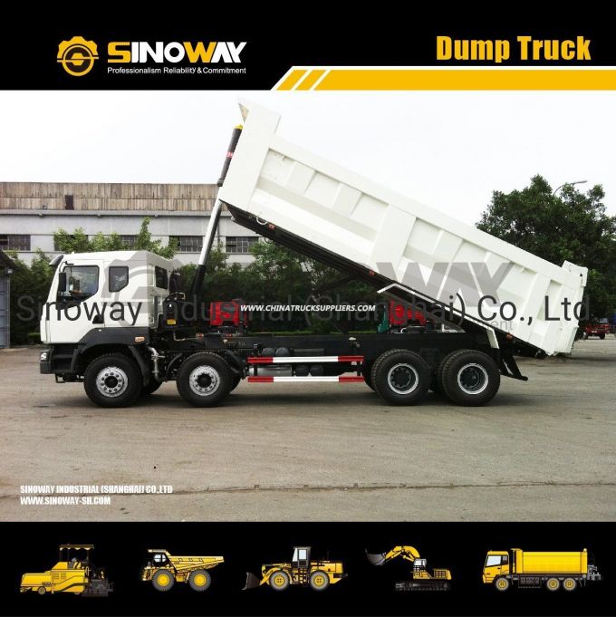 40 Ton Tipper Truck, 8X4 Dump Truck with Cummins Engine 